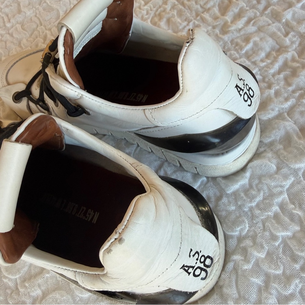 A.S.98 Denastar Leather Sneakers EU39/US8.5 - Picture 11 of 13
